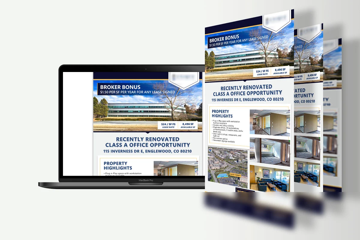 Commercial real estate email marketing campaign by BTS Brands (EM-05)