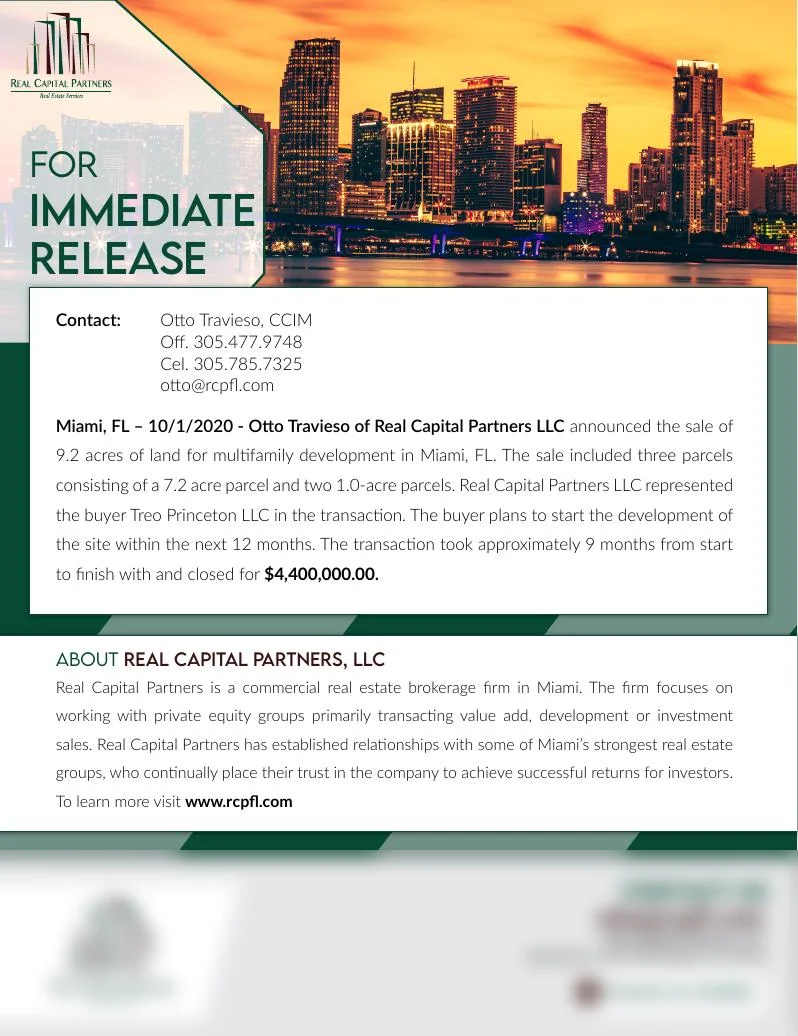 Commercial real estate email marketing campaign by BTS Brands (EM-23)