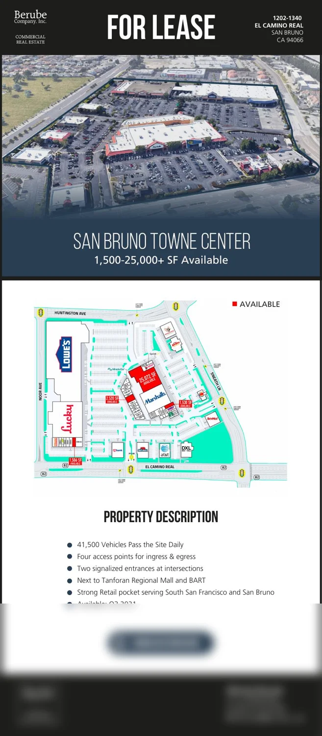 Commercial real estate email marketing campaign by BTS Brands (EM-35)