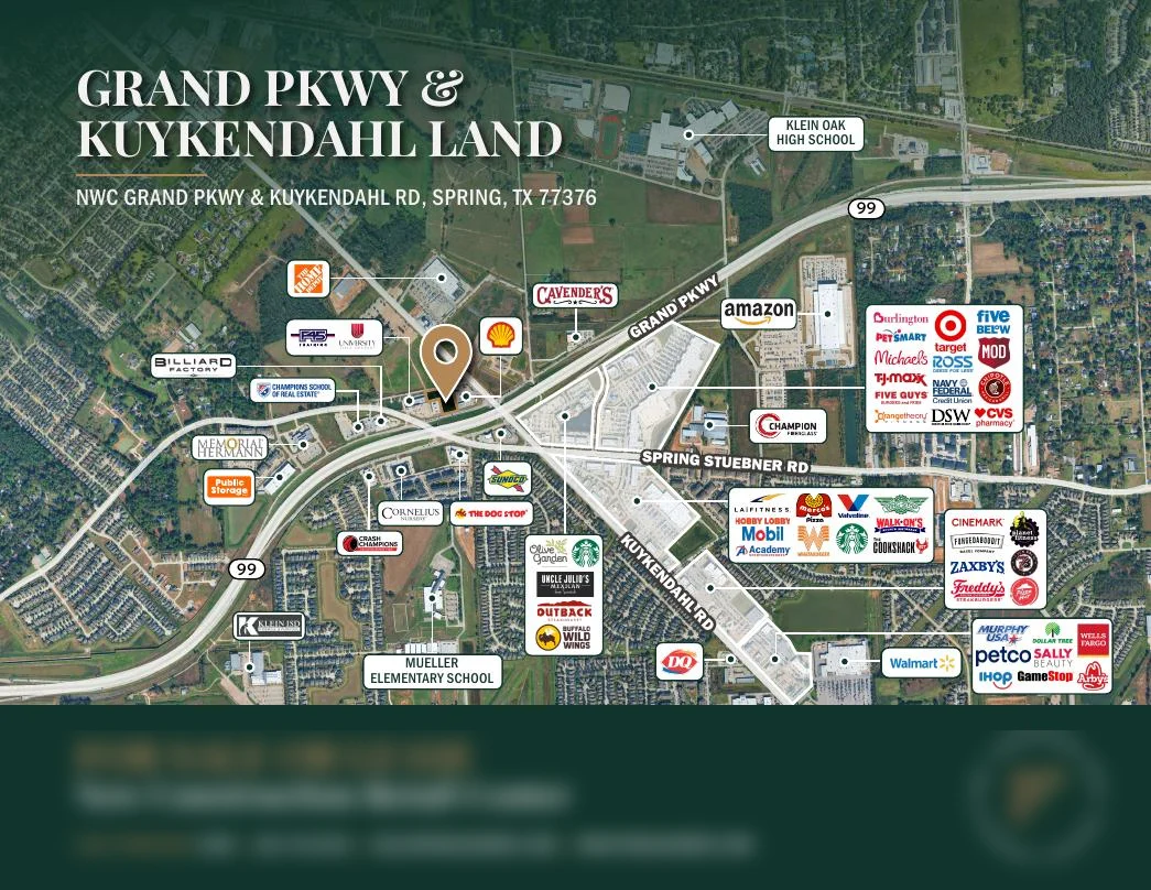 Commercial real estate property flyer by BTS Brands (FLY-25)