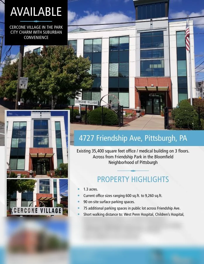 Commercial real estate property flyer by BTS Brands (FLY-39)