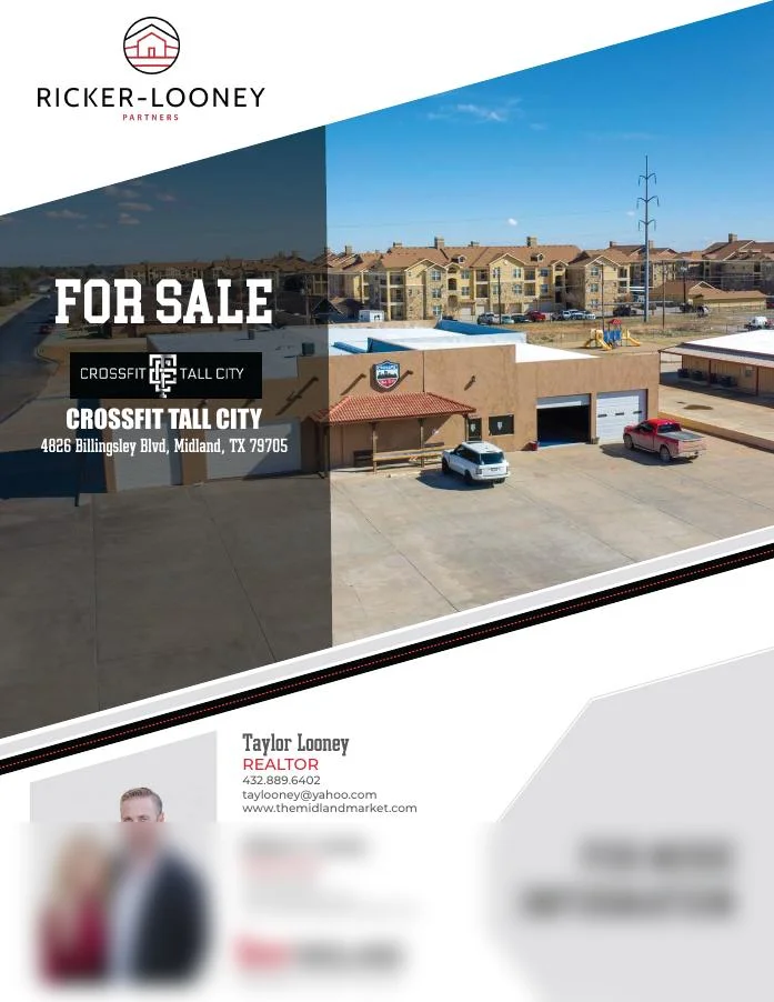 Commercial real estate property flyer by BTS Brands (FLY-49)
