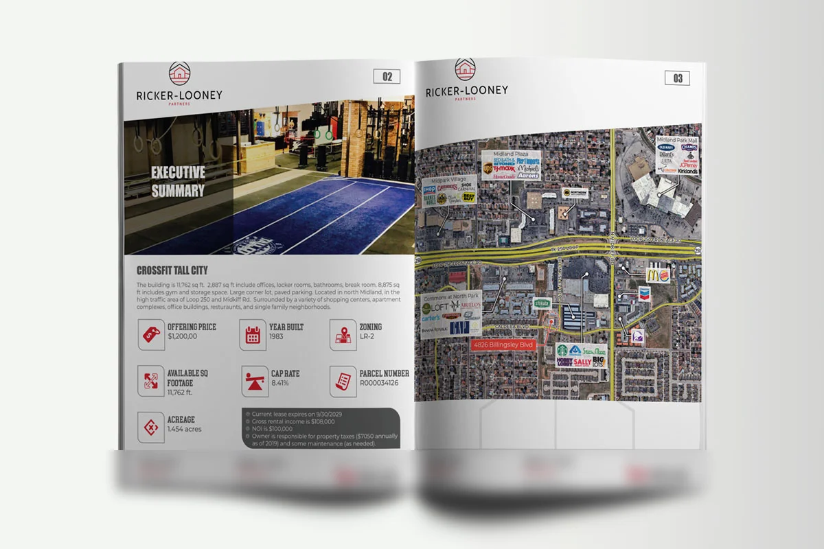 Commercial real estate property flyer by BTS Brands (FLY-59)