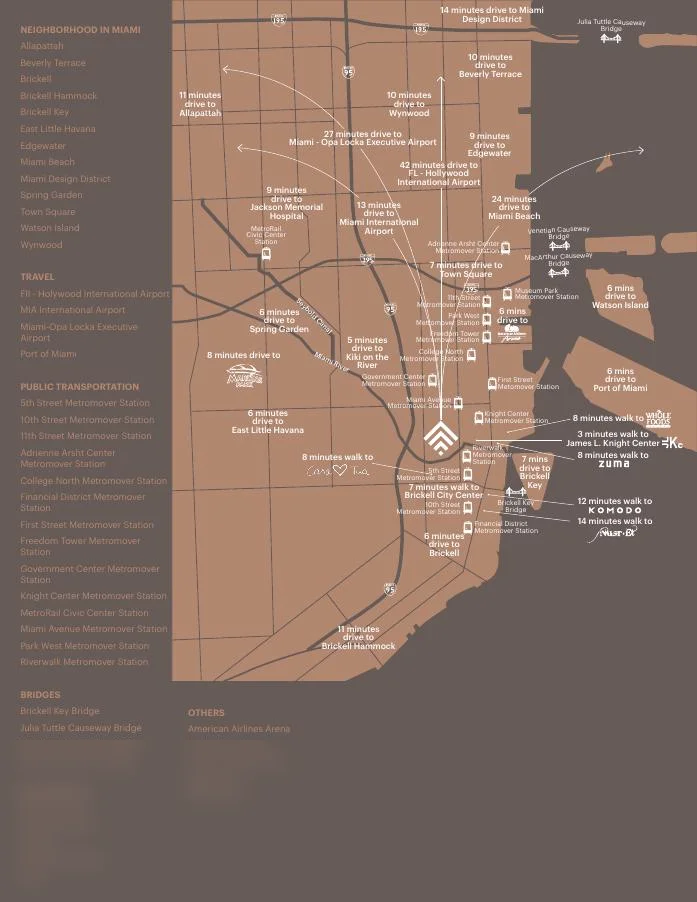 Commercial real estate custom map & aerial by BTS Brands (MAP-27)