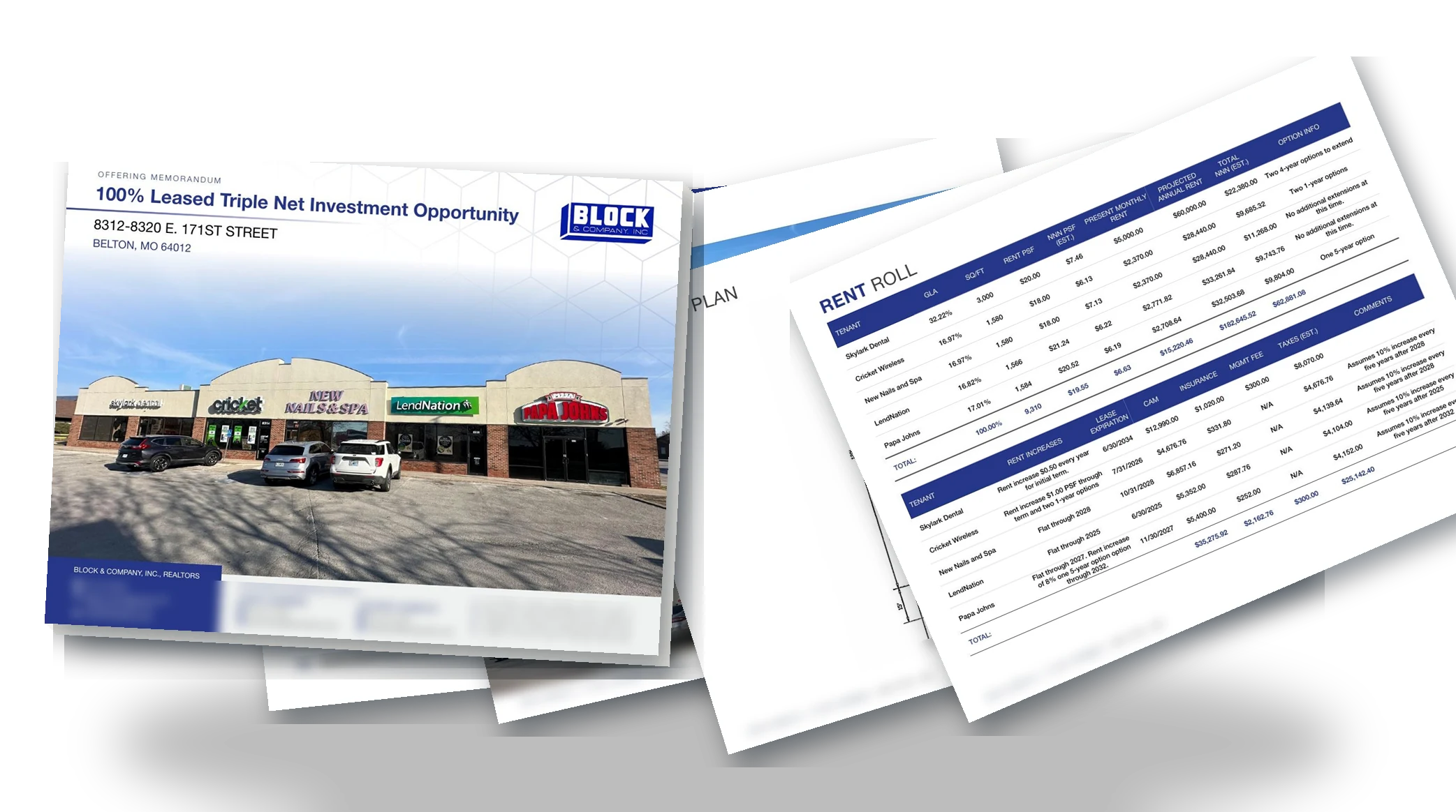 Commercial real estate offering memorandum by BTS Brands (OM-15)
