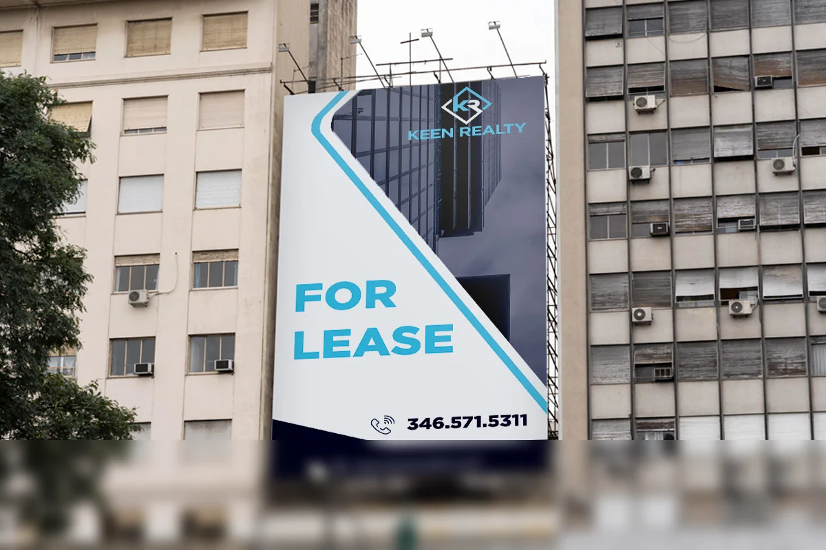 Commercial real estate property signage by BTS Brands (SIGN-01)