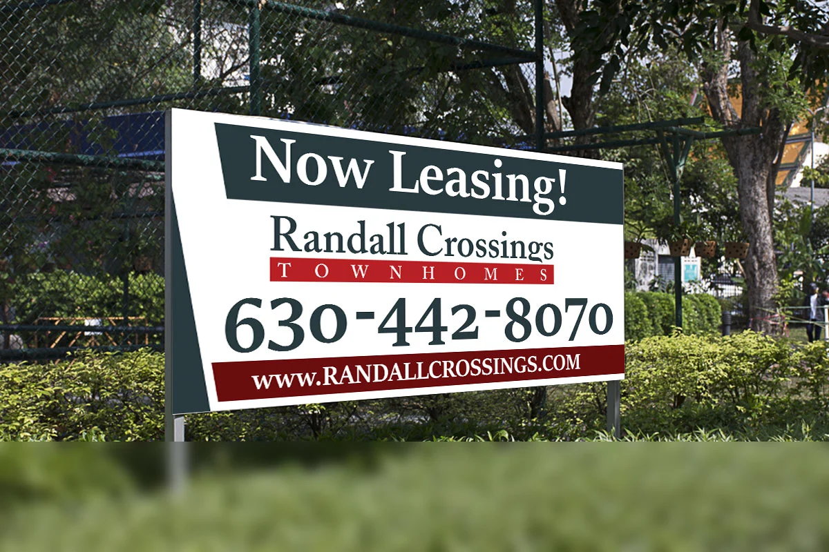 Commercial real estate property signage by BTS Brands (SIGN-02)