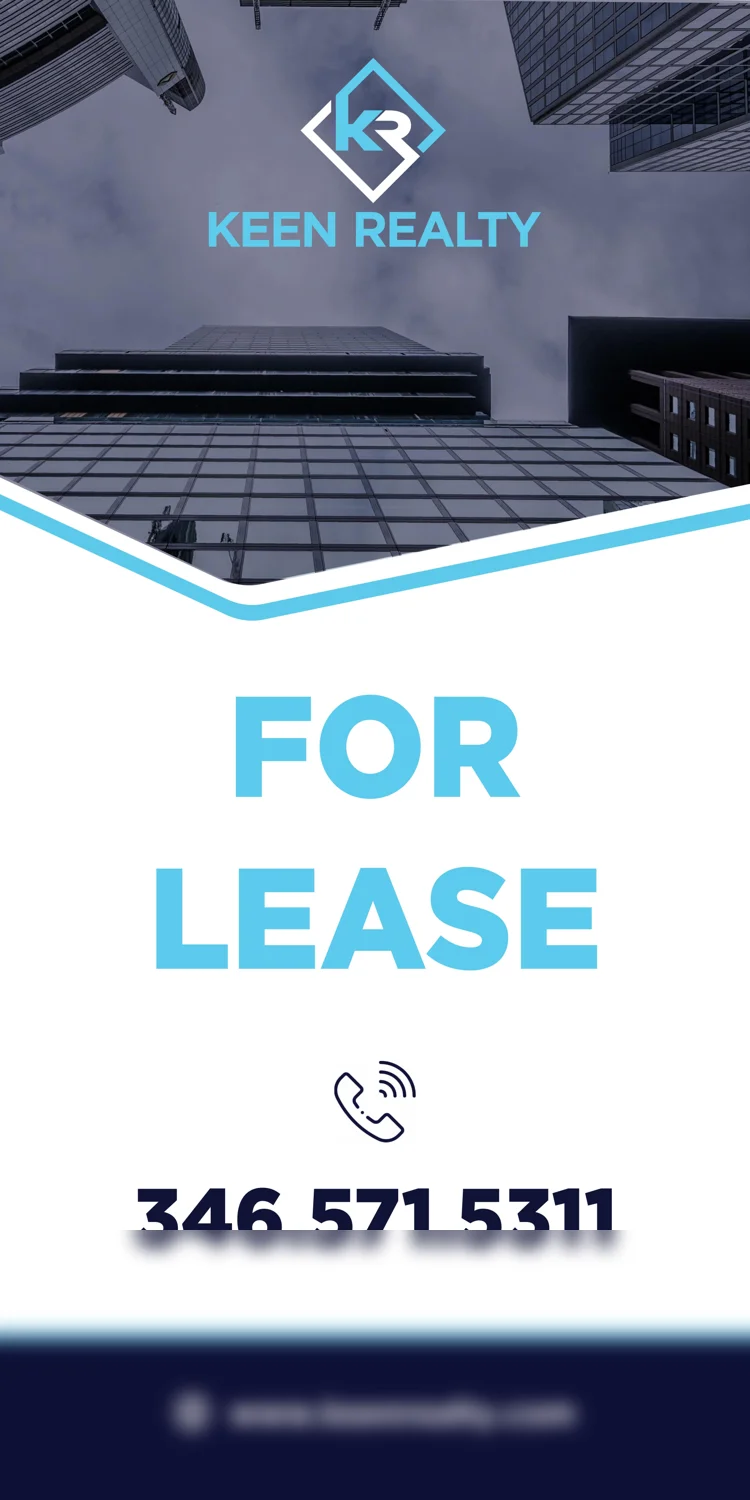 Commercial real estate property signage by BTS Brands (SIGN-25)