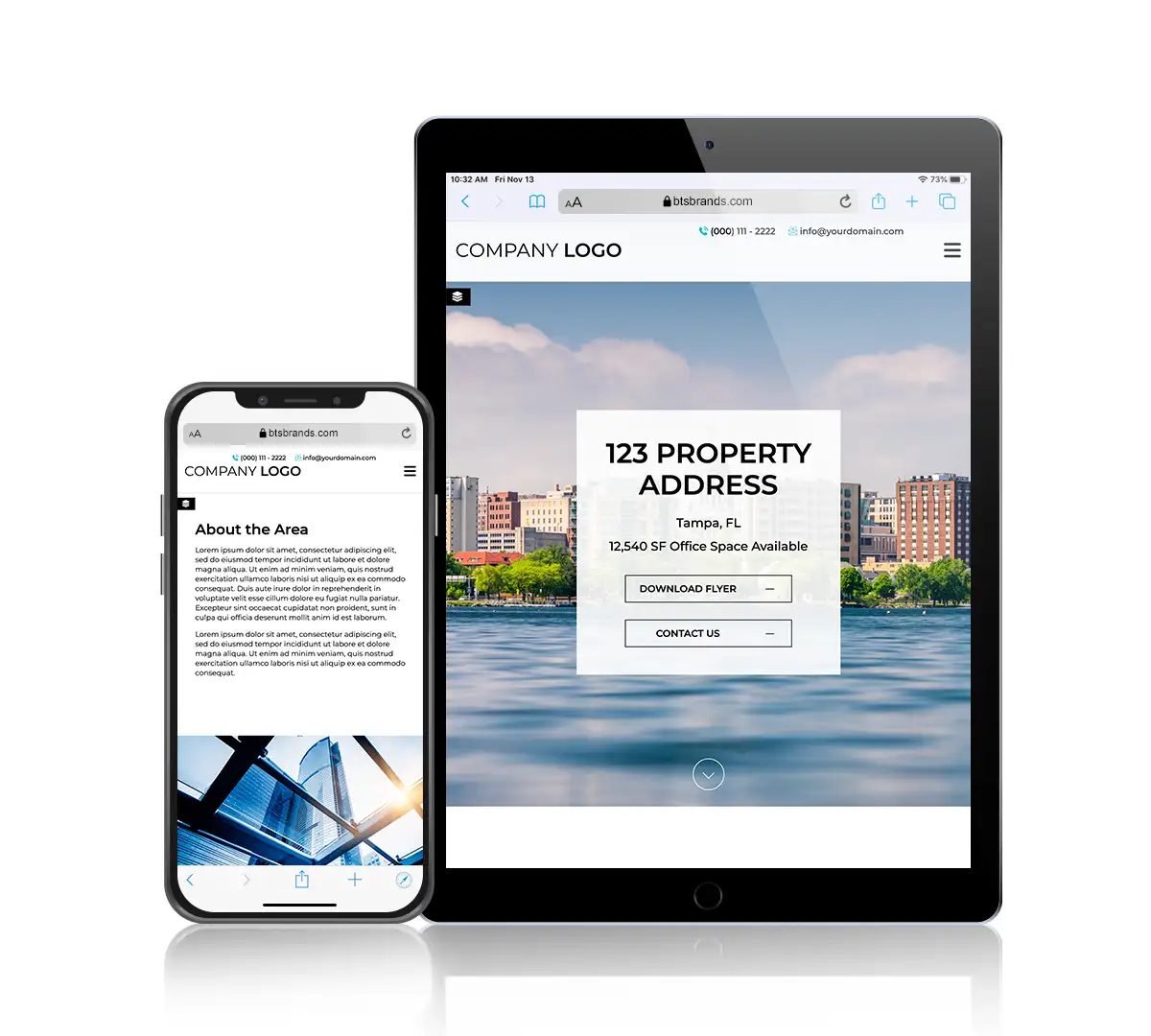 Property Landing Page